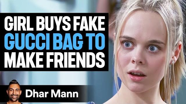 Girl buys fake gucci bag to make friends | dhar mann Girl buys fake gucci bag to make friends | dhar mann