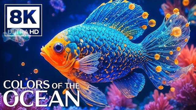 Under red sea 8k incredible underwater world - tropical fish, coral reefs, jellyfish aquarium Under red sea 8k incredible underwater world - tropical fish, coral reefs, jellyfish aquarium