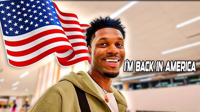 I landed!!! i’m back in america I landed!!! i’m back in america