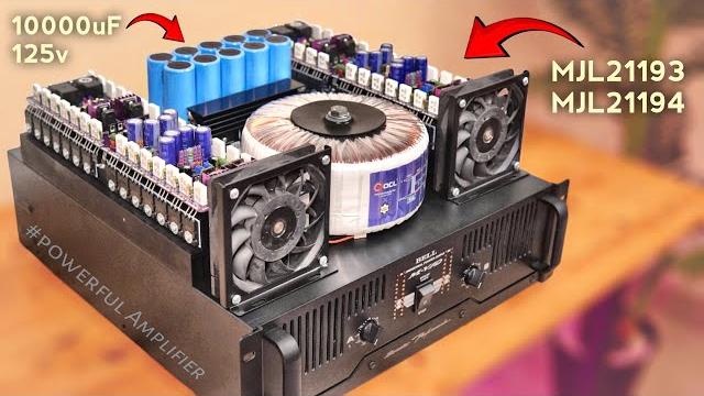 Build a high power amplifier using mjl21193/mjl21194 transistor with 65v 0 65v toroidal transformer Build a high power amplifier using mjl21193/mjl21194 transistor with 65v 0 65v toroidal transformer