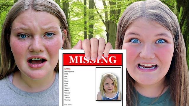 Our little sister is lost in the woods! Our little sister is lost in the woods!