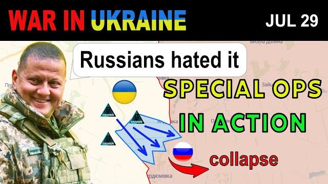 29 jul: release the kraken! ukrainian most elite special ops wreak havoc on the russian defense 29 jul: release the kraken! ukrainian most elite special ops wreak havoc on the russian defense