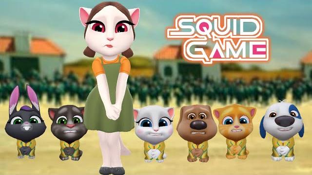 My talking tom friends - squid game compilation - countdown My talking tom friends - squid game compilation - countdown
