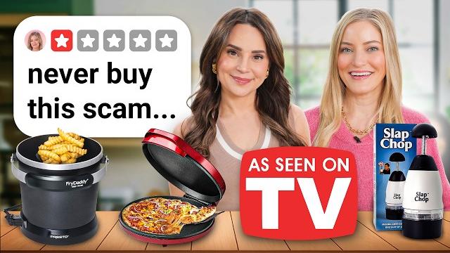 We tested as-seen-on-tv kitchen gadgets! We tested as-seen-on-tv kitchen gadgets!