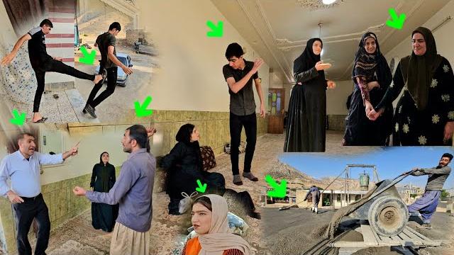 "to trap arman on the verge of seizing saeed's house: medina project: roof construction" "to trap arman on the verge of seizing saeed's house: medina project: roof construction"