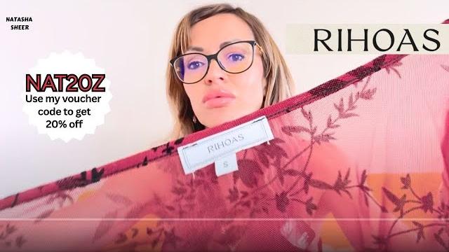 Try on haul transparent dress || brand rihoas | glam & floral || new summer 2025 | see through Try on haul transparent dress || brand rihoas | glam & floral || new summer 2025 | see through