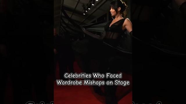 Celebrities who faced wardrobe mishaps... Celebrities who faced wardrobe mishaps...