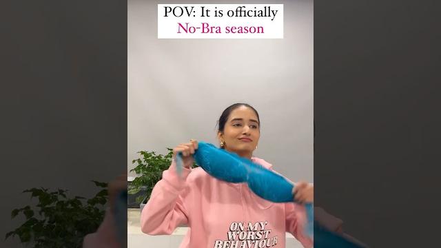 No-bra season = hoodie season #popxodaily #popxo #trending #relatable #viral #bra #winterseason No-bra season = hoodie season #popxodaily #popxo #trending #relatable #viral #bra #winterseason