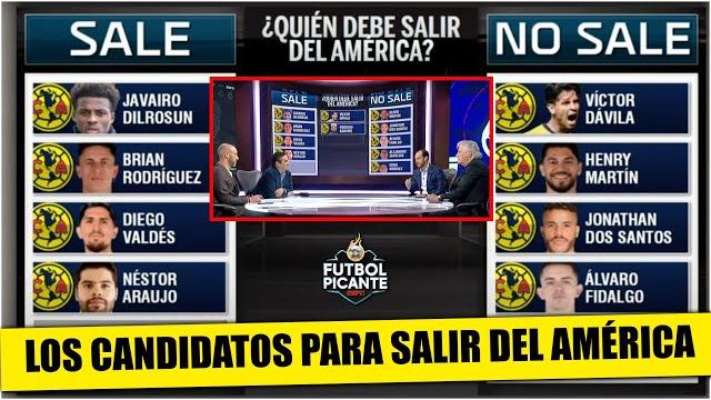 Del américa deben salir: araujo, javairo dilrosun, brian rodríguez y diego valdés | futbol picante Del américa deben salir: araujo, javairo dilrosun, brian rodríguez y diego valdés | futbol picante