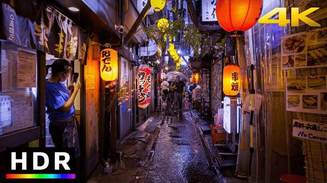 Tokyo rainy night walk in shinjuku // 4k hdr spatial audio Tokyo rainy night walk in shinjuku // 4k hdr spatial audio