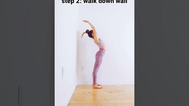 How to fall into a backbend #shorts How to fall into a backbend #shorts