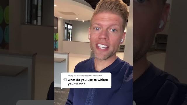 Orthodontist responds: favorite teeth whitening product? #shorts Orthodontist responds: favorite teeth whitening product? #shorts
