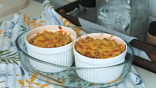 Жульен с курицей и грибами Жульен с курицей и грибами