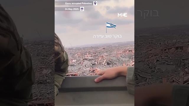 Israel genocide tracker shares shocking footage of rafah destruction by israeli forces Israel genocide tracker shares shocking footage of rafah destruction by israeli forces