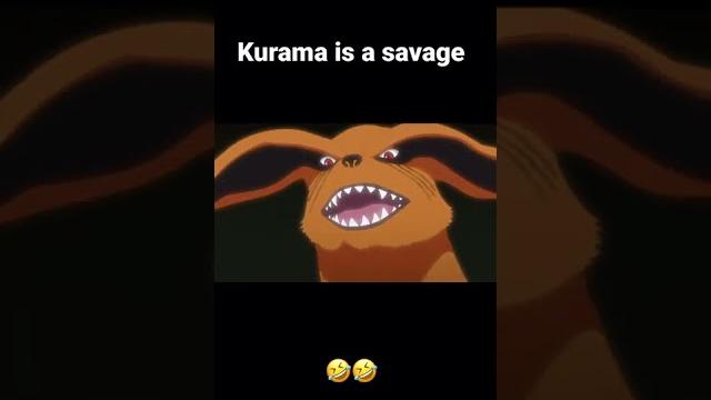 Kurama destroys shukaku #shorts Kurama destroys shukaku #shorts