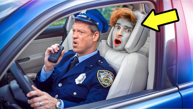 I learned extreme camouflage to escape the police! I learned extreme camouflage to escape the police!