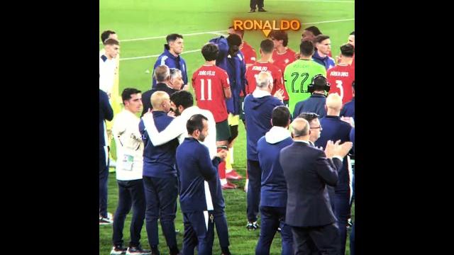 When lamine yamal looks at ronaldo ️ When lamine yamal looks at ronaldo ️