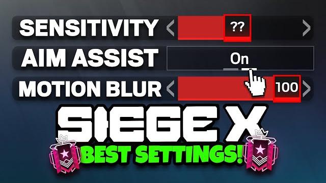 Best siege x settings Best siege x settings