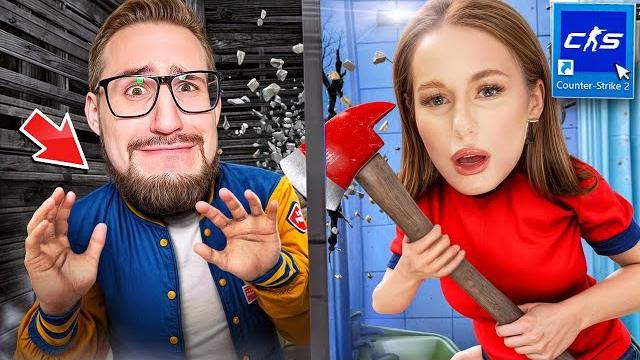 Маньяк женщина - это очень страшно! такого еще никогда не было! очень смешные прятки в маньяк cs2 Маньяк женщина - это очень страшно! такого еще никогда не было! очень смешные прятки в маньяк cs2