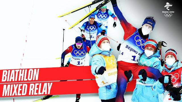 Biathlon | full replay | mixed relay | #beijing2022 Biathlon | full replay | mixed relay | #beijing2022