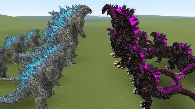 Godzilla vs shin godzilla battle in garry's mod Godzilla vs shin godzilla battle in garry's mod
