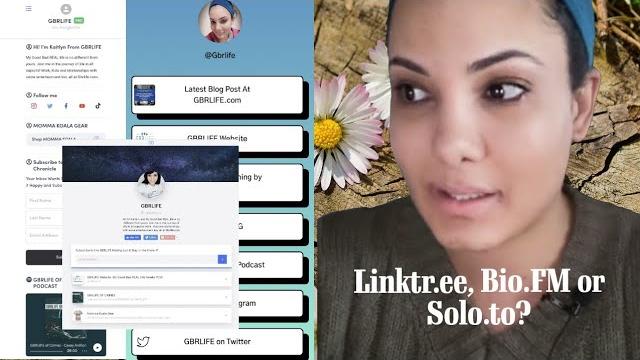 Linktree, bio.fm or solo.to? i've tried them all Linktree, bio.fm or solo.to? i've tried them all