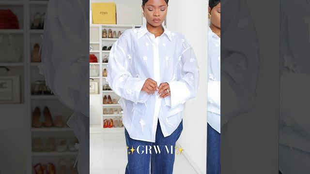 Grwm: styling oversized button down shirt ,outfit ideas #styleinspo #grwmoutfit #shortsyoutube Grwm: styling oversized button down shirt ,outfit ideas #styleinspo #grwmoutfit #shortsyoutube