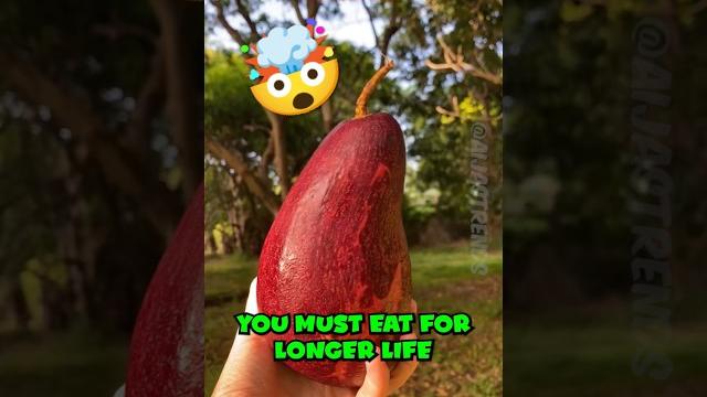 Top 5 fruits to eat for longer life! Top 5 fruits to eat for longer life!