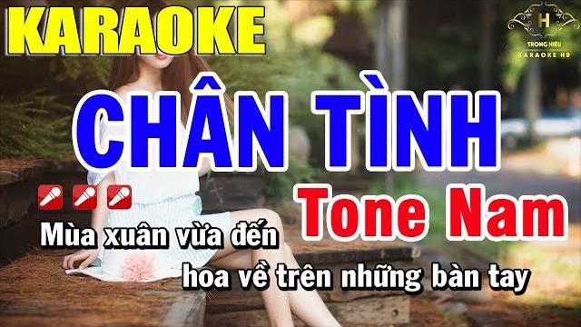 Karaoke chân tình tone nam nhạc sống | trọng hiếu Karaoke chân tình tone nam nhạc sống | trọng hiếu