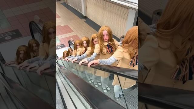 M3gan’s army trapped us!! #shorts M3gan’s army trapped us!! #shorts