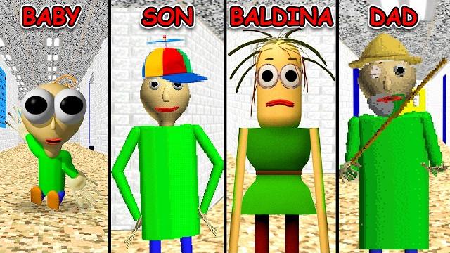 Everyone in baldi's family! Everyone in baldi's family!