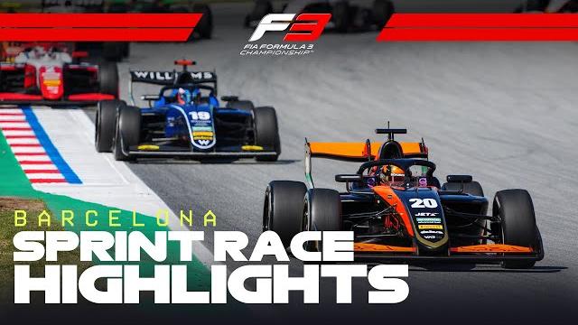 F3 sprint race highlights | 2025 spanish grand prix F3 sprint race highlights | 2025 spanish grand prix