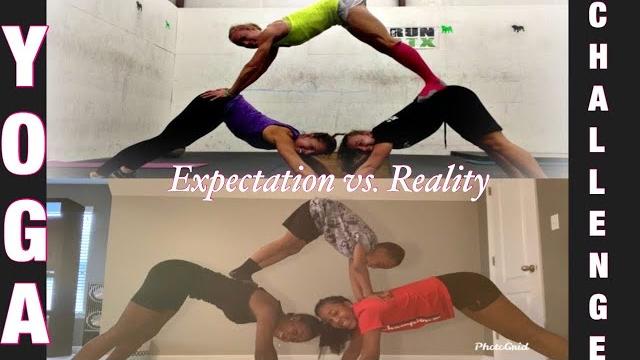 Extreme sibling yoga challenge‼️ Extreme sibling yoga challenge‼️