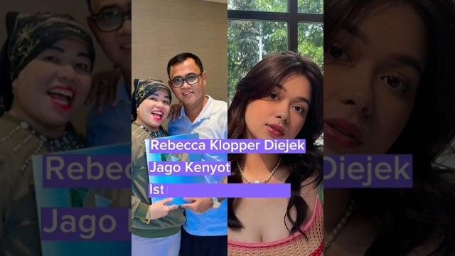 Rebecca kloper diejek jago kenyot Rebecca kloper diejek jago kenyot