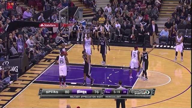 Demarcus cousins trying to bully tim duncan Demarcus cousins trying to bully tim duncan
