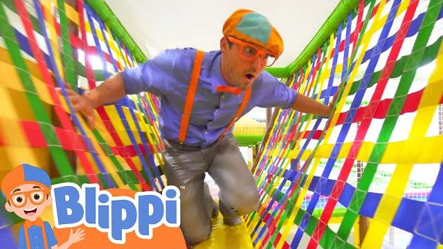 Learning with blippi at an indoor playground for kids | educational videos for toddlers Learning with blippi at an indoor playground for kids | educational videos for toddlers