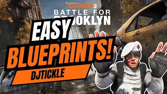 Do this now! easy blueprints! #thedivision2 Do this now! easy blueprints! #thedivision2