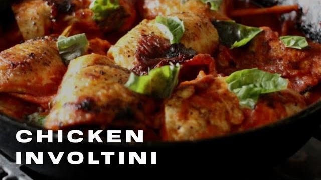 Chicken involtini Chicken involtini