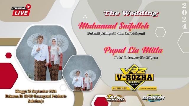 Live ngunduh mantu muhamad saifulloh & puput lia mitla //ronin hd //tete audio//22 september 2024 Live ngunduh mantu muhamad saifulloh & puput lia mitla //ronin hd //tete audio//22 september 2024
