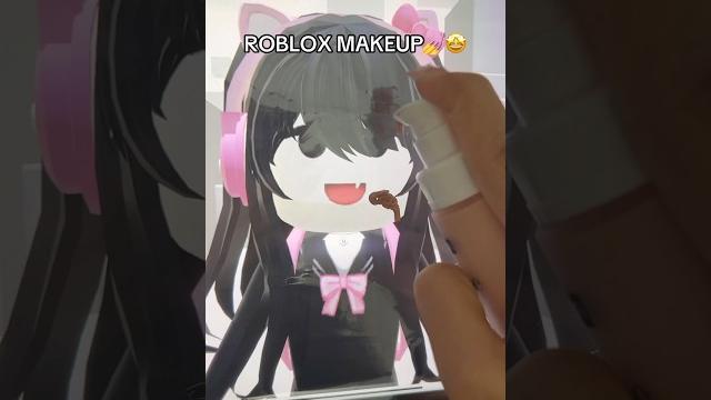 Doing roblox makeup! (don’t try on you ipad!!) #roblox #robloxshorts Doing roblox makeup! (don’t try on you ipad!!) #roblox #robloxshorts