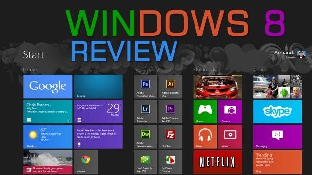 Windows 8 operating system review Windows 8 operating system review