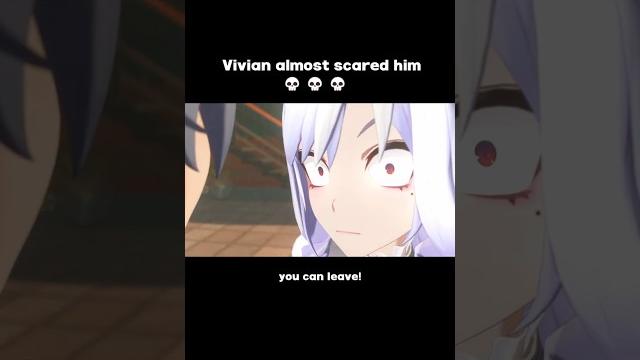 Vivian when she is angry Vivian when she is angry