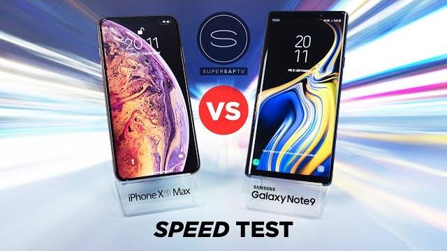 Iphone xs max vs galaxy note 9 speed test Iphone xs max vs galaxy note 9 speed test