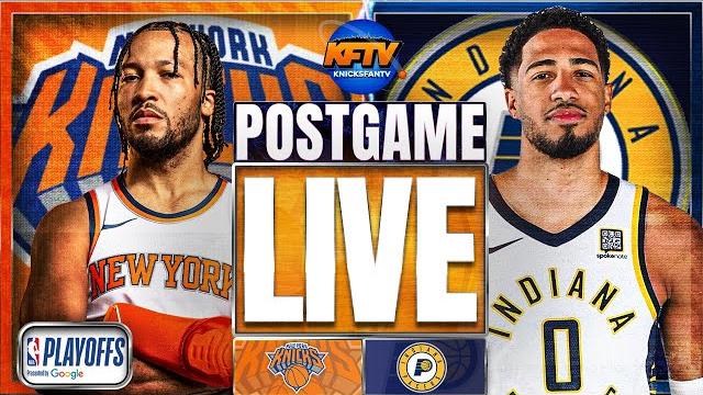Knicks suffer all-time choke in game 1 loss to pacers | ecf | post game reactions | ep 624 Knicks suffer all-time choke in game 1 loss to pacers | ecf | post game reactions | ep 624