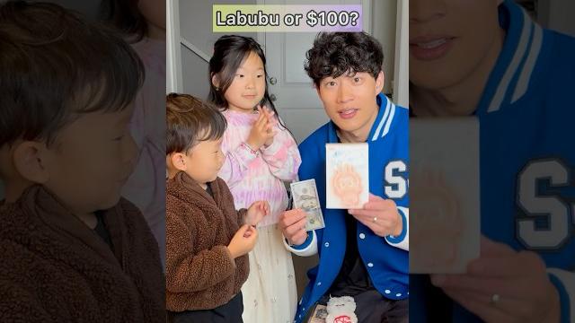 Labubu or $100?? Labubu or $100??