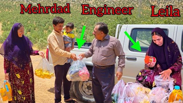 Engineer's kindness towards mehrdad's family Engineer's kindness towards mehrdad's family