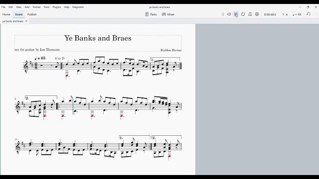 Ye banks and braes Ye banks and braes