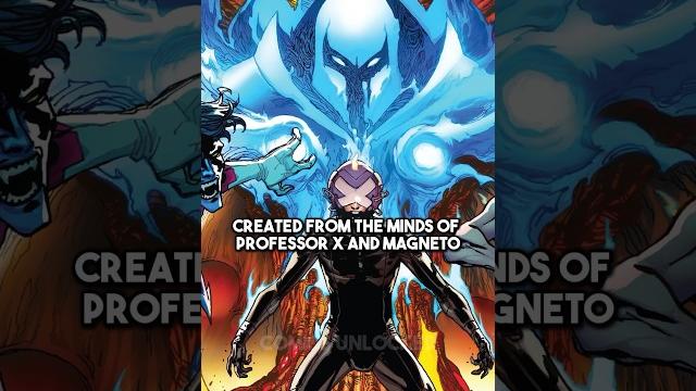 Magneto & xavier join minds to create onslaught Magneto & xavier join minds to create onslaught