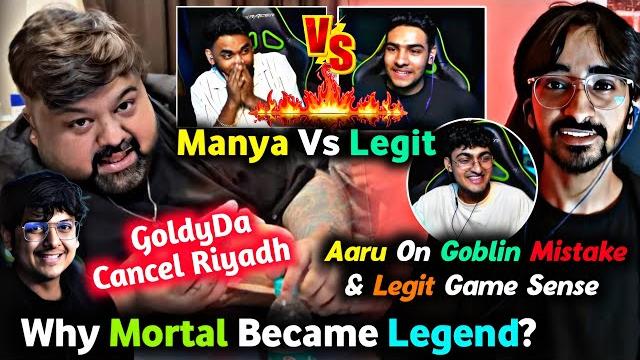 Goldyda not going for ewc l aaru react legit game sense & soul gameplay️ l why mortal is legend Goldyda not going for ewc l aaru react legit game sense & soul gameplay️ l why mortal is legend