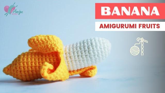 #023 | how to crochet an amigurumi banana | crochet amigurumi fruits | free pattern | amiguworld #023 | how to crochet an amigurumi banana | crochet amigurumi fruits | free pattern | amiguworld